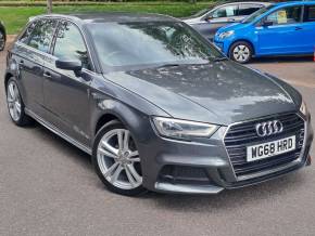 AUDI A3 2018 (68) at The Motor Company Taunton Taunton